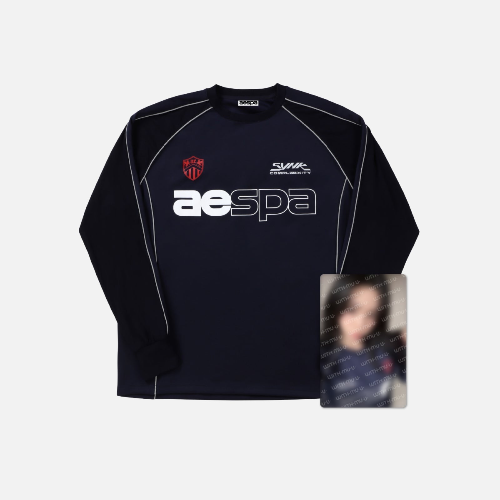 (PRE-ORDER) aespa - 11 JERSEY T-SHIRT SET / 2026 aespa LIVE TOUR [SYNK: COMPLaeXITY] OFFICIAL MD (4 VERSIONS)