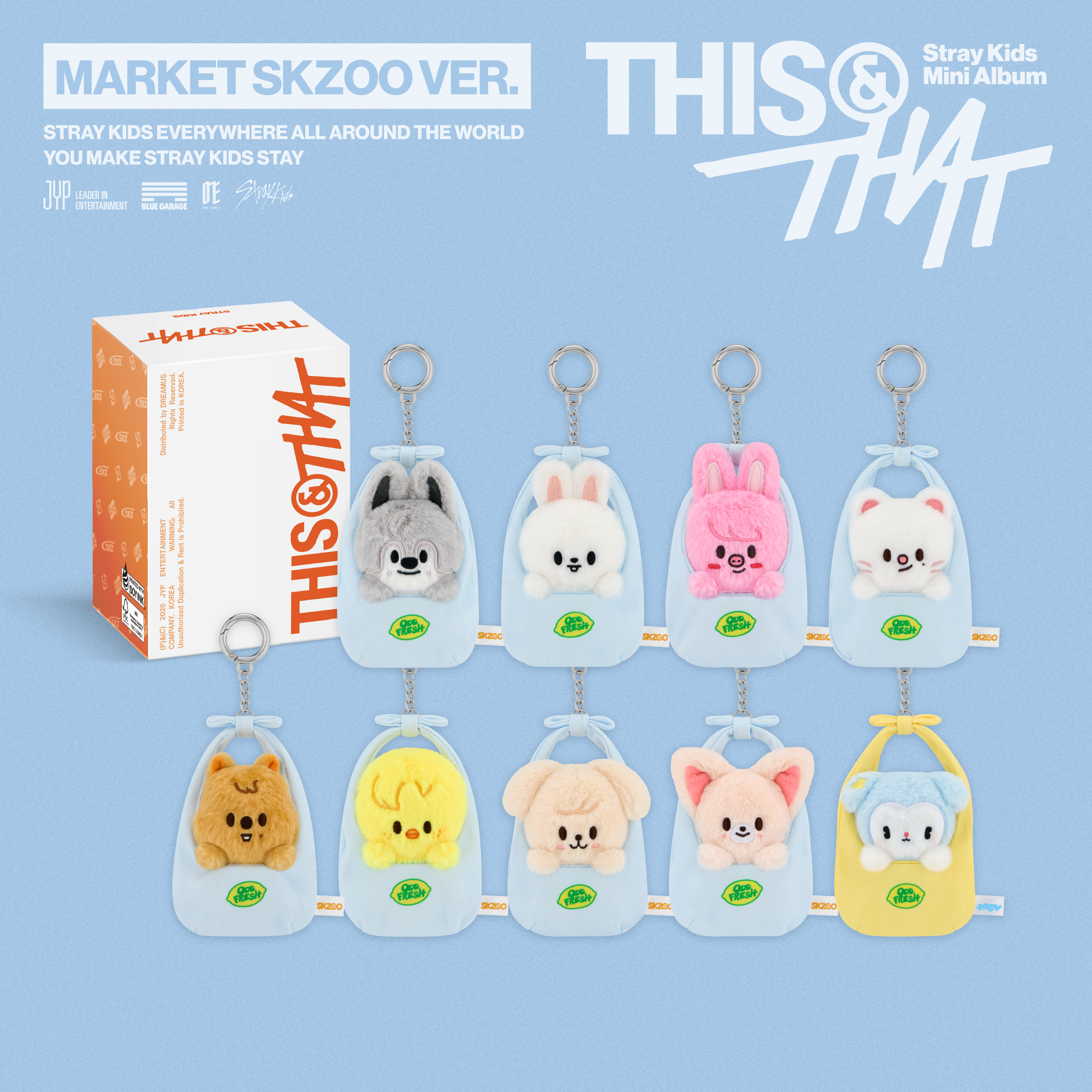 (PRE-ORDER) STRAY KIDS - THIS & THAT (MARKET SKZOO VER.) RANDOM