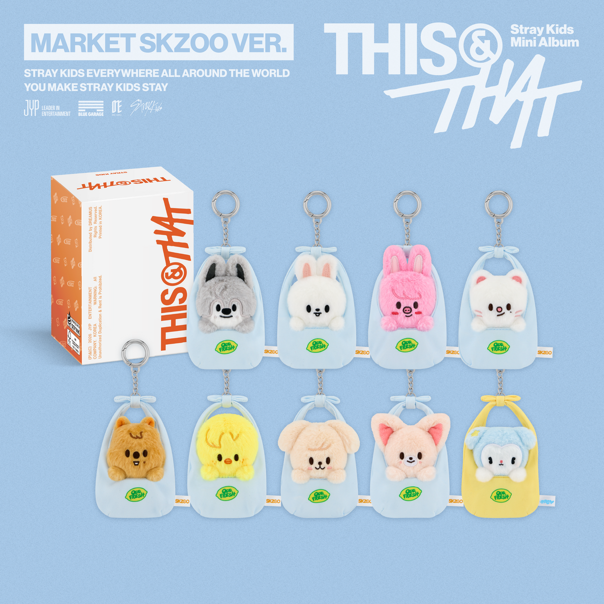(PRE-ORDER) STRAY KIDS - THIS & THAT (MARKET SKZOO VER.) (9 VERSIONS) RANDOM
