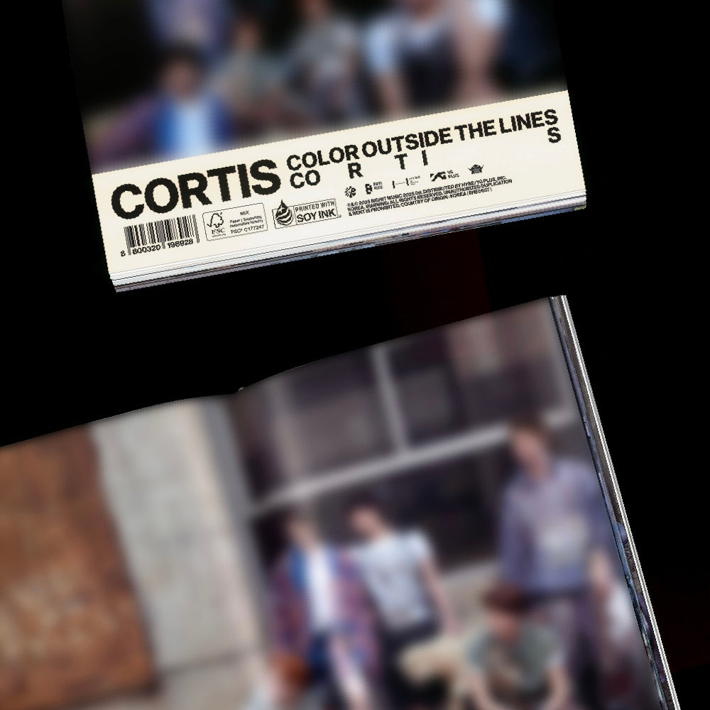 CORTIS - THE 1ST EP [COLOR OUTSIDE THE LINES] (3 VERSIONS)