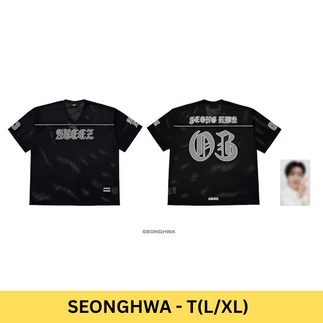 ATEEZ - 'IN YOUR FANTASY' OFFICIAL TOUR MERCH FOOTBALL UNIFORM (24 TYPES)