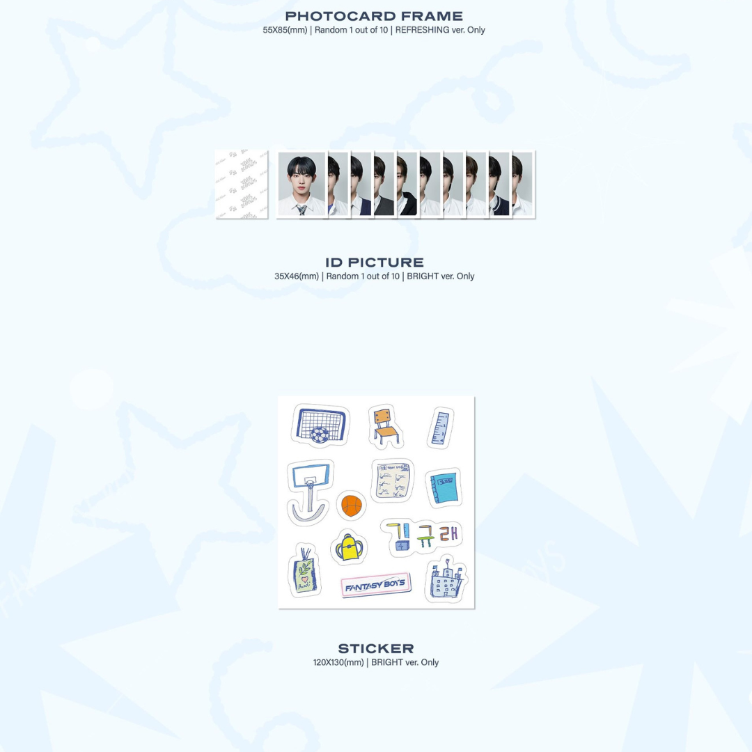 FANTASY BOYS - 3RD MINI ALBUM [MAKE SUNSHINE] (2 VERSIONS) - LightUpK