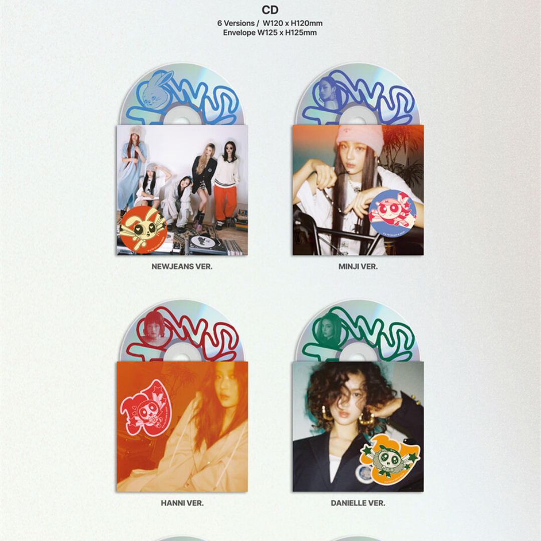 PRE-ORDER) NEWJEANS - [HOW SWEET] (STANDARD VER.) (6 VERSIONS