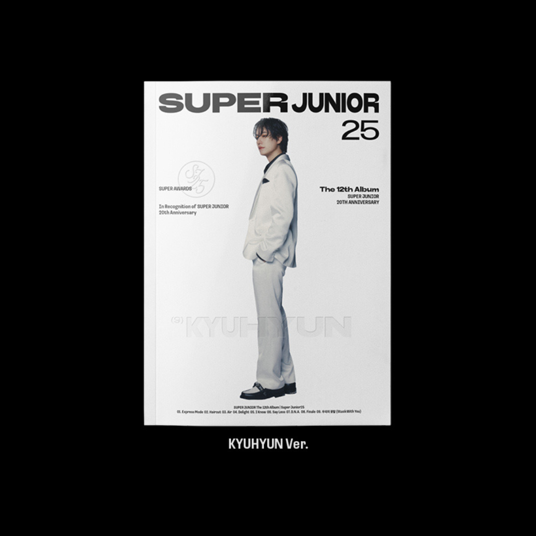 SUPER JUNIOR - 12TH ALBUM [SUPER JUNIOR25] (PHOTOBOOK VER.) (9 VERSIONS) - LightUpK