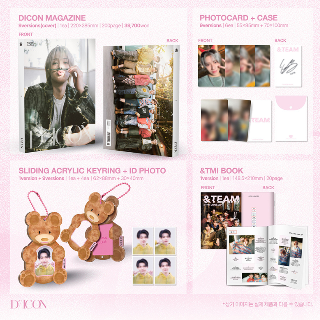 DICON VOLUME N°28 &TEAM (18 VERSIONS) - LightUpK