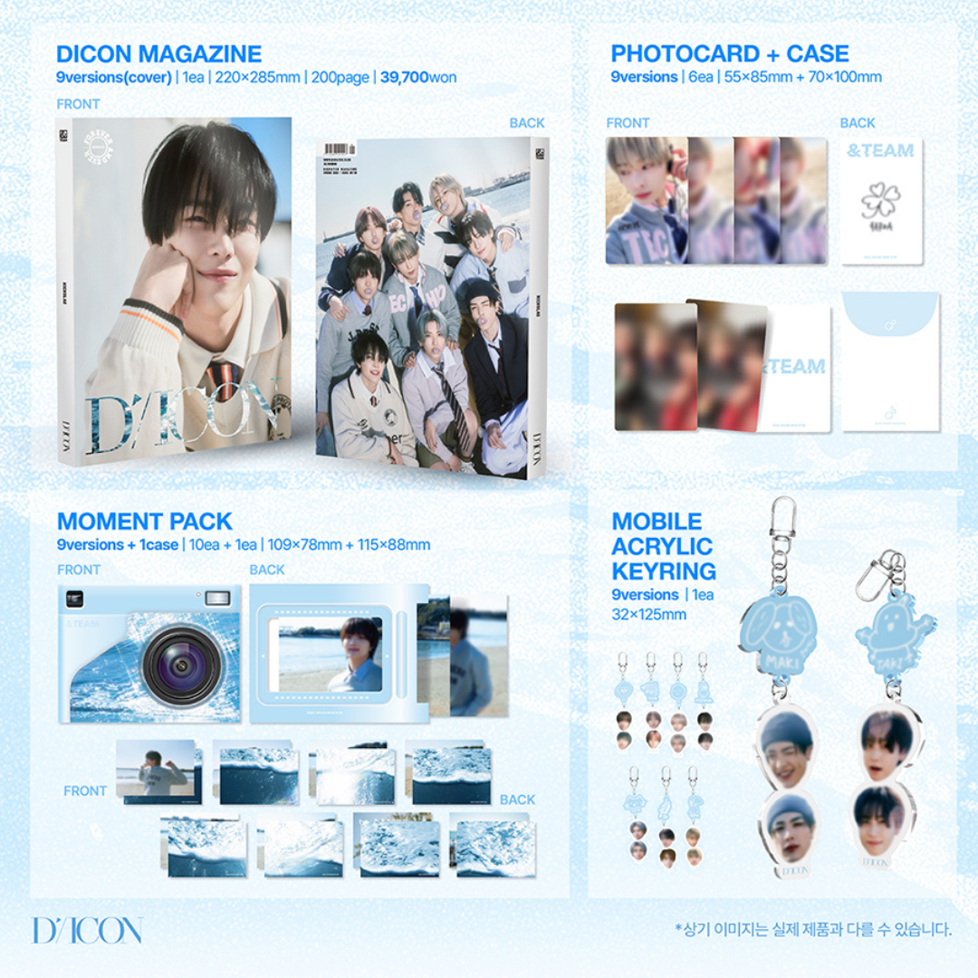 DICON VOLUME N°28 &TEAM (18 VERSIONS) - LightUpK