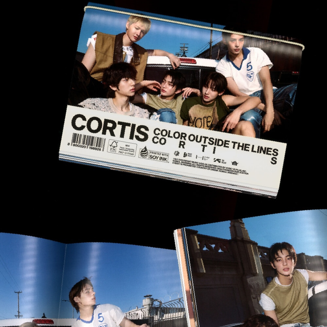 CORTIS - THE 1ST EP [COLOR OUTSIDE THE LINES] (3 VERSIONS) - LightUpK