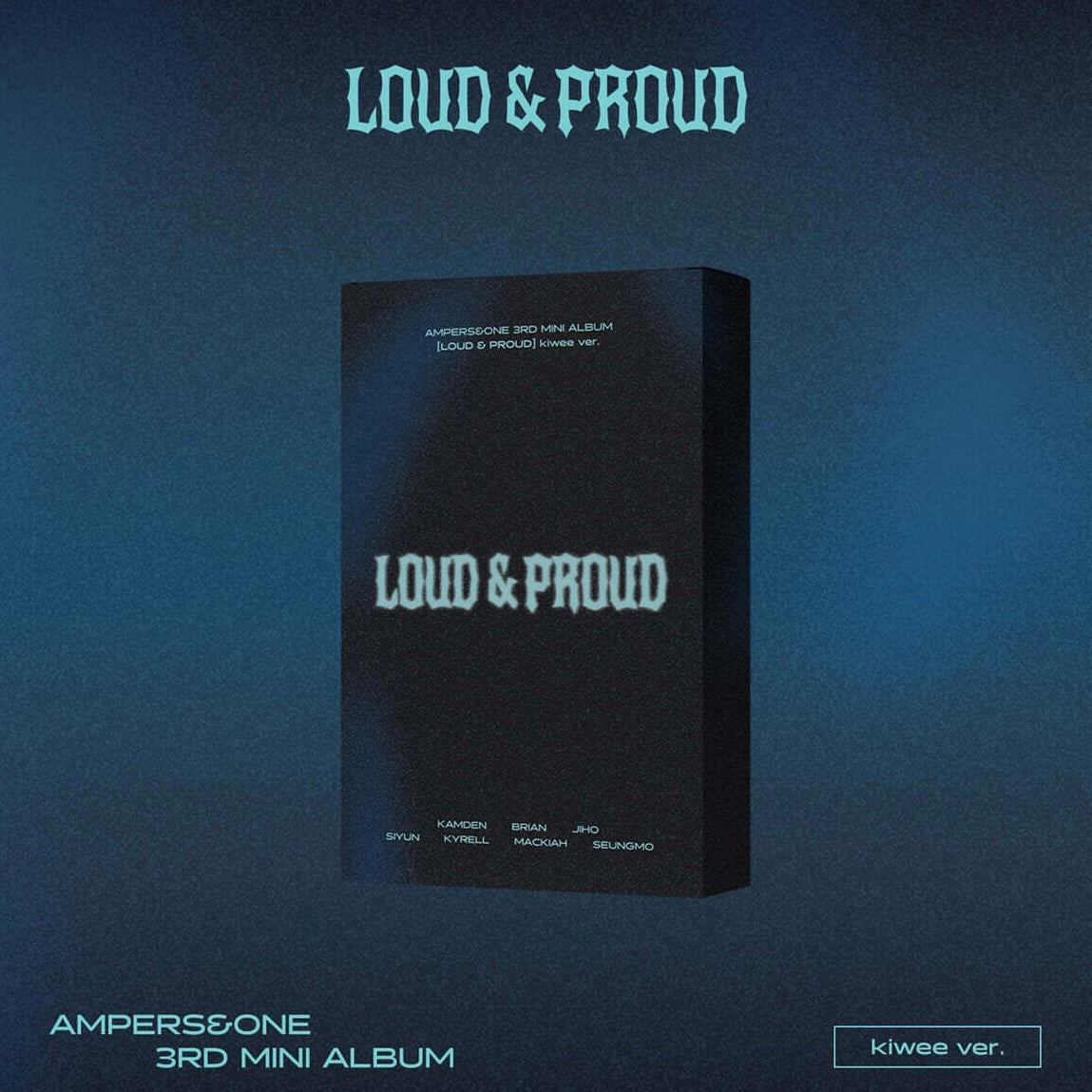 (PRE-ORDER) AMPERS&ONE - 3RD MINI ALBUM [LOUD & PROUD] (KIWEE VER.) - LightUpK