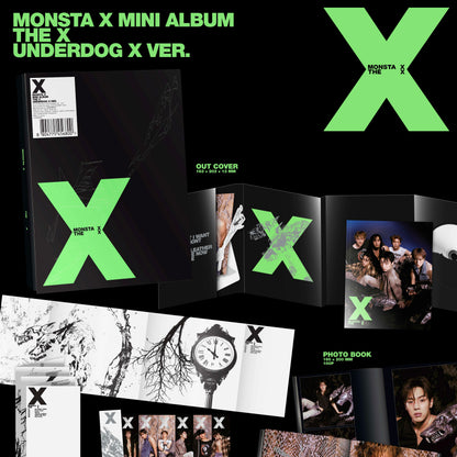 (PRE-ORDER) MONSTA X - THE X (4 VERSIONS) RANDOM - LightUpK