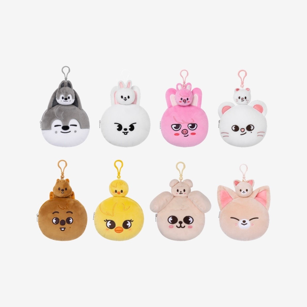 (PRE-ORDER) STRAY KIDS - SKZOO REEL FACE SET - SKZOO EVERYWHERE ALL AROUND THE WORLD (8 VERSIONS) - LightUpK