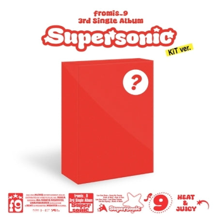 FROMIS_9 - 3ÈME ALBUM SINGLE [SUPERSONIC] KIT VER.