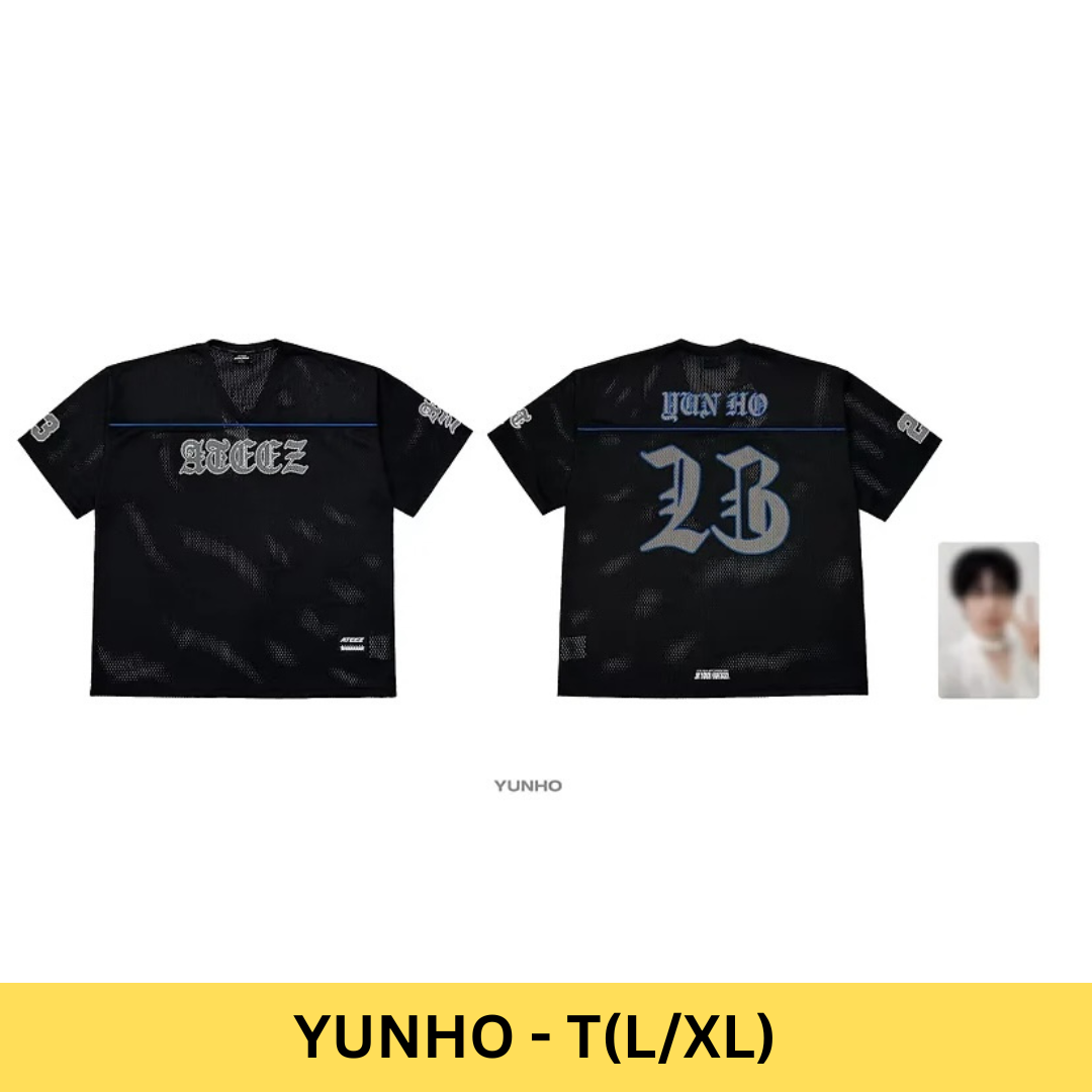 ATEEZ - 'IN YOUR FANTASY' OFFICIAL TOUR MERCH FOOTBALL UNIFORM (24 TYPES)