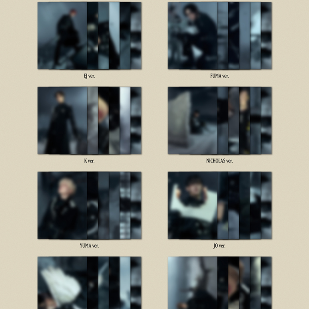 (PRE-ORDER) &TEAM - 3RD EP [WE ON FIRE] SOLO EDITION (9 VERSIONS) RANDOM - LightUpK