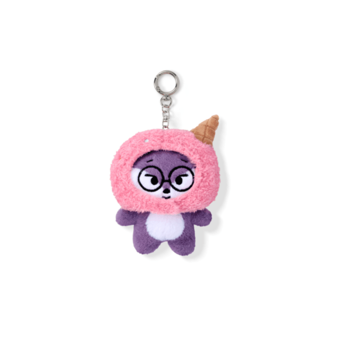 (PRE-ORDER) SEVENTEEN - ICE CREAM WITH MINITEEN CHARACTER POP UP OFFICIAL MD PLUSH KEYRING (13 VERSIONS)
