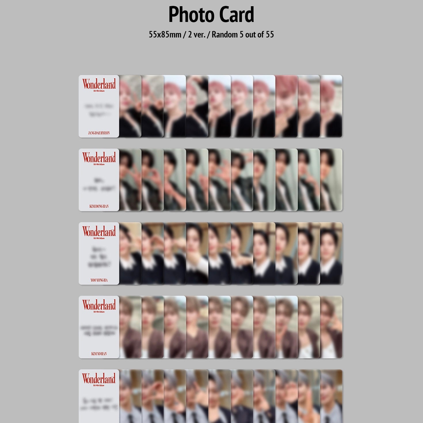 (PRE-ORDER) WEI - 8TH EP ALBUM [WONDERLAND] (2 VERSIONS) RANDOM - LightUpK