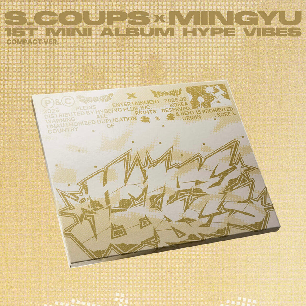 (PRE-ORDER) S.COUPSXMINGYU (SEVENTEEN) - 1ST MINI ALBUM [HYPE VIBES] COMPACT VER. - LightUpK