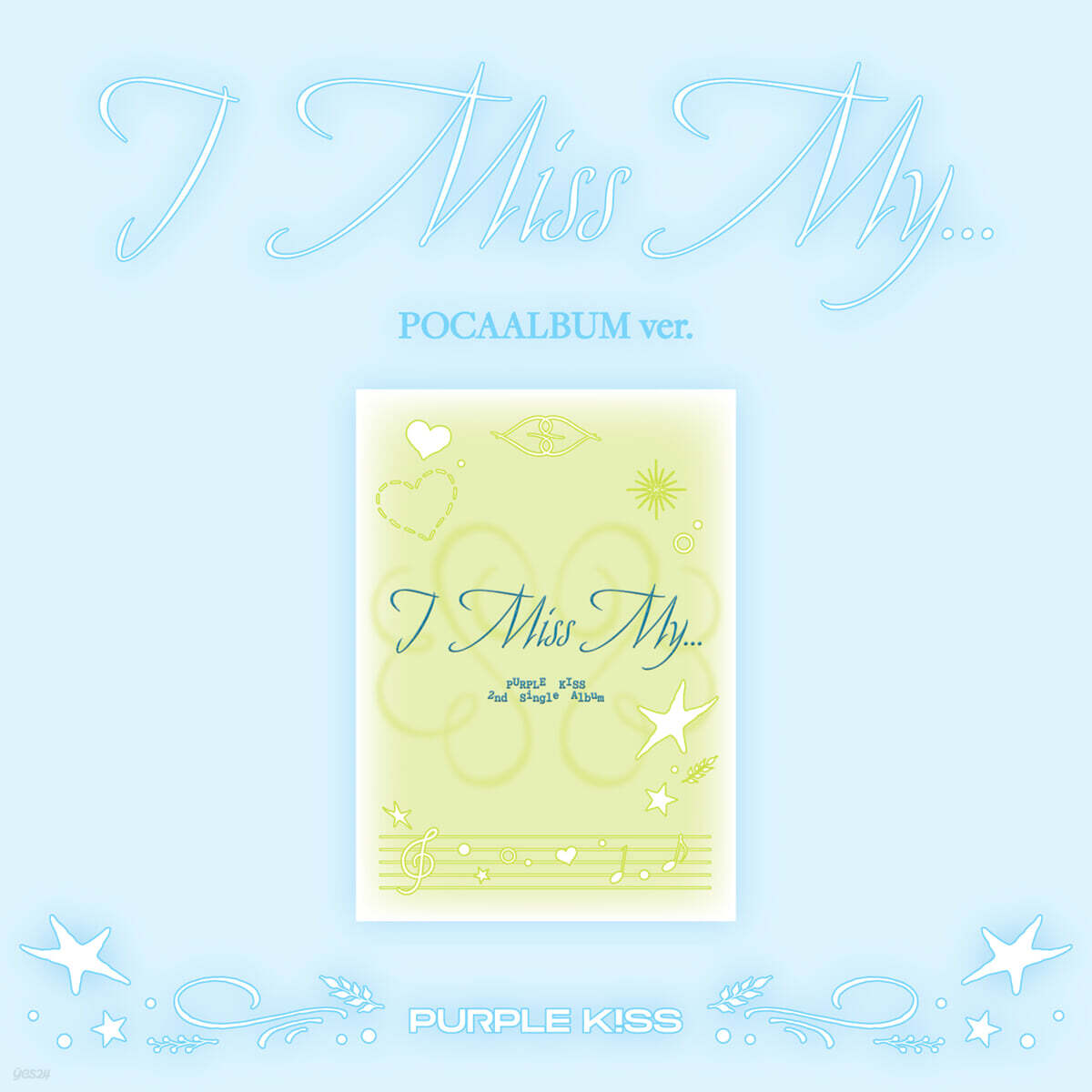 PURPLE KISS - 2ND SINGLE [I MISS MY...] (POCA VER.) - LightUpK