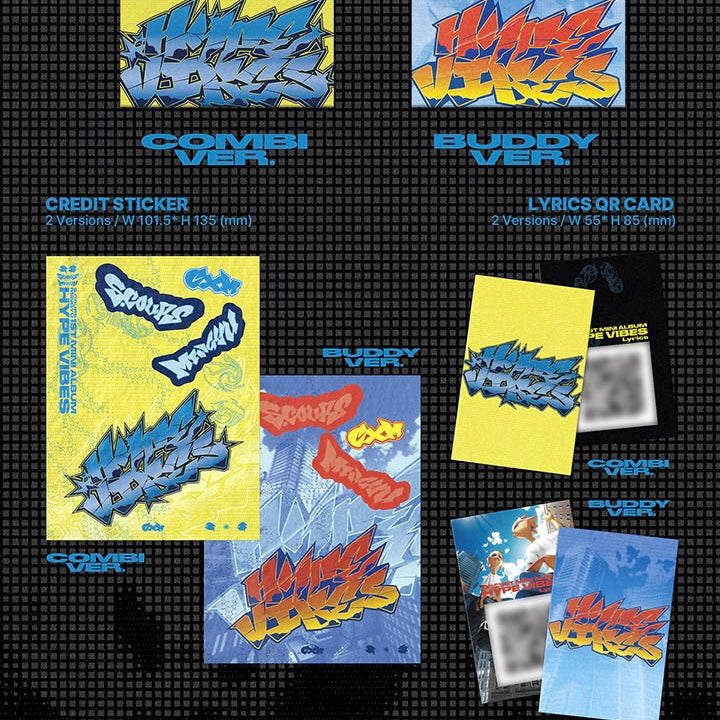 (PRE-ORDER) S.COUPSXMINGYU (SEVENTEEN) - 1ST MINI ALBUM [HYPE VIBES] (2 VERSIONS) RANDOM - LightUpK