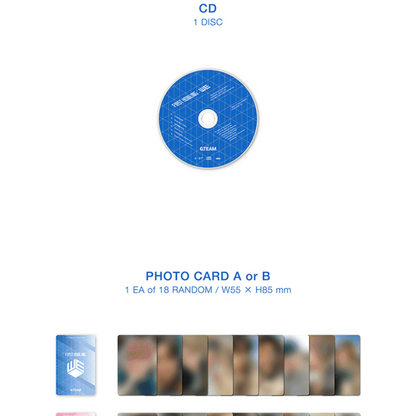 &TEAM - 2ND EP [SOLO JACKET LIMITED EDITION] (9 VERSIONS)