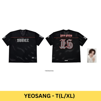 ATEEZ - 'IN YOUR FANTASY' OFFICIAL TOUR MERCH FOOTBALL UNIFORM (24 TYPES)