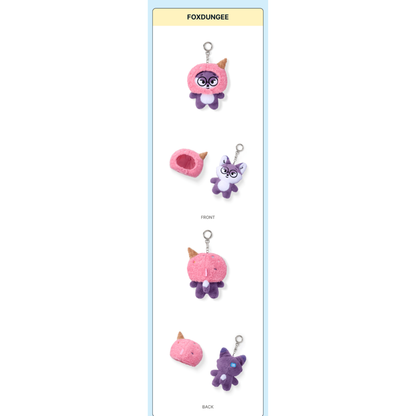 (PRE-ORDER) SEVENTEEN - ICE CREAM WITH MINITEEN CHARACTER POP UP OFFICIAL MD PLUSH KEYRING (13 VERSIONS)