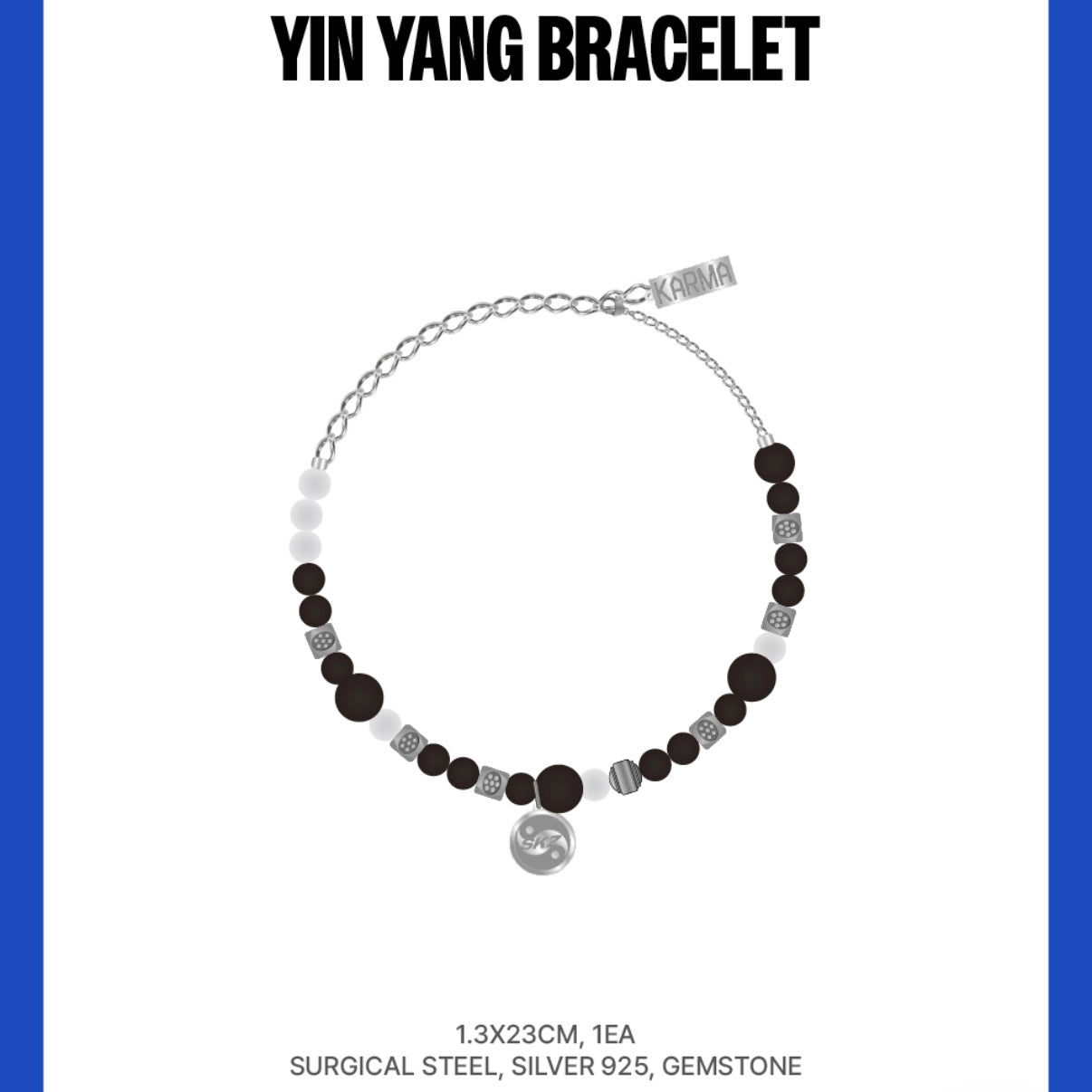 (PRE-ORDER) STRAY KIDS - YINYANG BRACELET - KARMA POP-UP MERCH - LightUpK