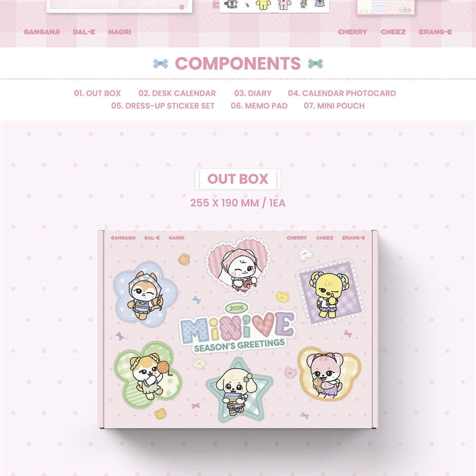 (PRE-ORDER) IVE - MINIVE - 2026 SEASON'S GREETINGS