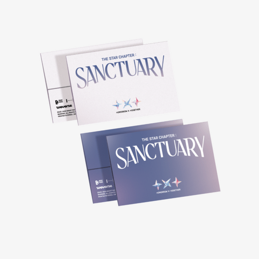 (PRE-ORDER) TOMORROW X TOGETHER (TXT) - THE STAR CHAPTER : SANCTUARY (WEVERSE VER.) (2 VERSIONS) RANDOM