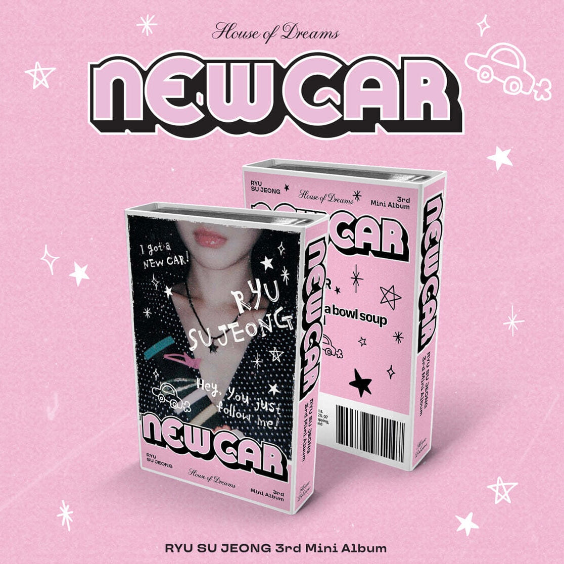 RYU SU JEONG - 3RD MINI ALBUM [NEW CAR] - LightUpK