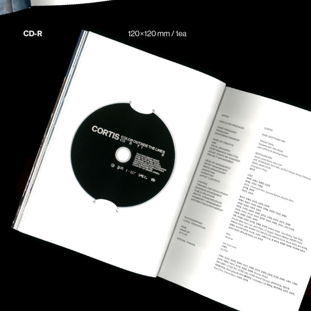 CORTIS - THE 1ST EP [COLOR OUTSIDE THE LINES] (3 VERSIONS) - LightUpK