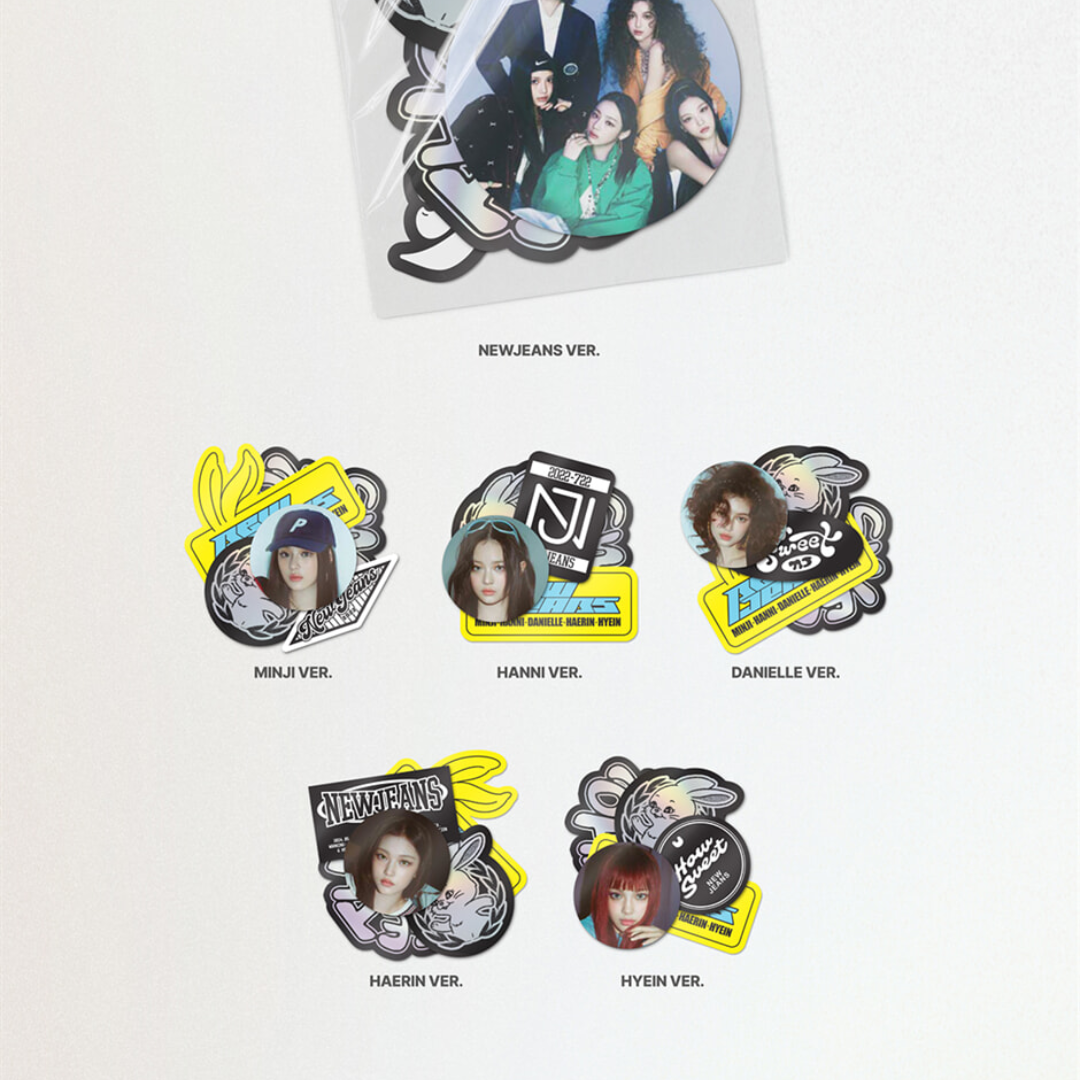 (PRE-ORDER) NEWJEANS - [HOW SWEET] (STANDARD VER.) (6 VERSIONS) RANDOM