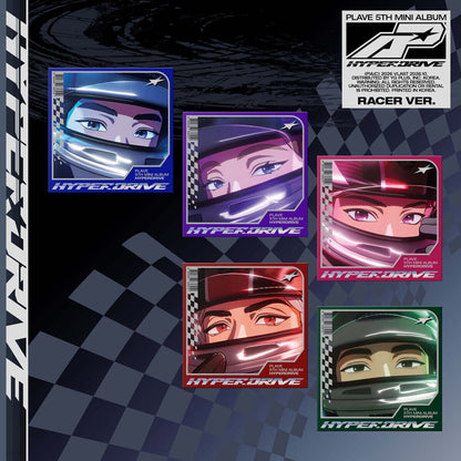 (PRE-ORDER) PLAVE - 5TH MINI ALBUM [HYPERDRIVE] (RACER VER.) (5 VERSIONS) RANDOM
