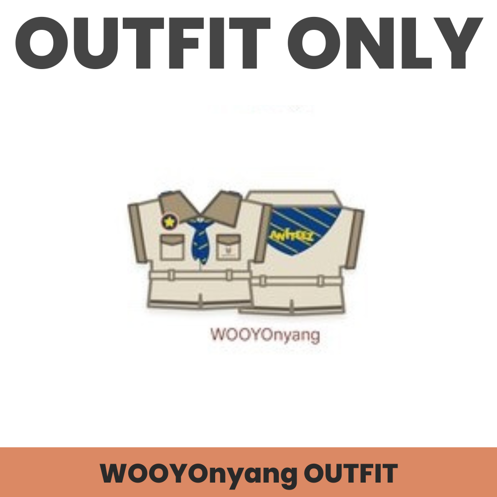 (PRE-ORDER) ATEEZ X ANITEEZ [ANITEEZ IN TREASURE] MD - 01 SCOUTING UNIFORM OUTFIT (8 VERSIONS) - LightUpK