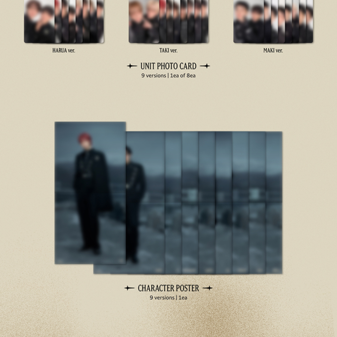 (PRE-ORDER) &TEAM - 3RD EP [WE ON FIRE] SOLO EDITION (9 VERSIONS) RANDOM - LightUpK