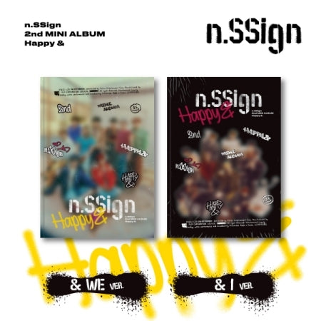 N.Ssign - 2nd Mini Album [Happy &] (2 versions)