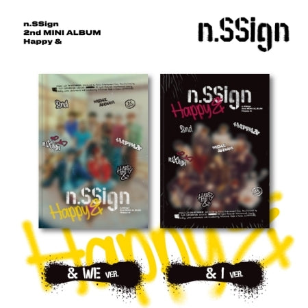 N.SSIGN - 2ND MINI ALBUM [HAPPY &] (2 VERSIONS)