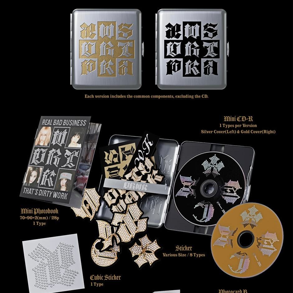 AESPA - SINGLE [DIRTY WORK] (DIRTY CASE VER.) (2 VERSIONS) - LightUpK