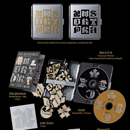 AESPA - SINGLE [DIRTY WORK] (DIRTY CASE VER.) (2 VERSIONS) - LightUpK