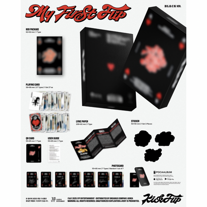 (PRE-ORDER) KICKFLIP - 3RD MINI ALBUM [[MY FIRST FLIP] (PLATFORM VER.) (2 VERSIONS) RANDOM - LightUpK