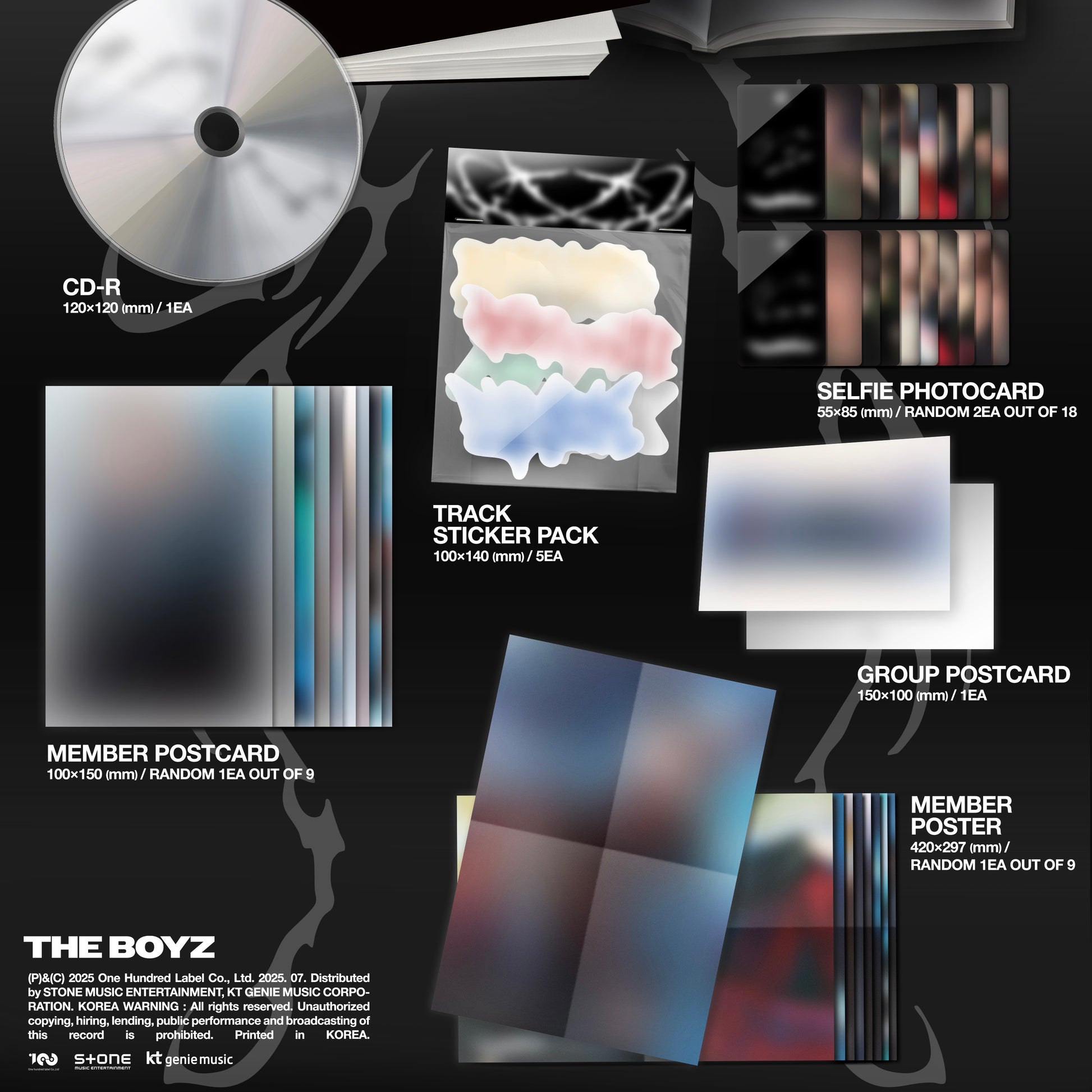 THE BOYZ - THE 10TH MINI ALBUM [A;EFFECT] (2 VERSIONS) - LightUpK