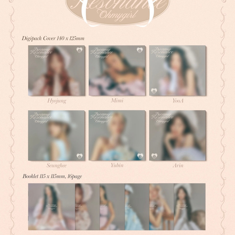 OH MY GIRL - 10TH MINI ALBUM [DREAMY RESONANCE] (6 VERSIONS) - LightUpK