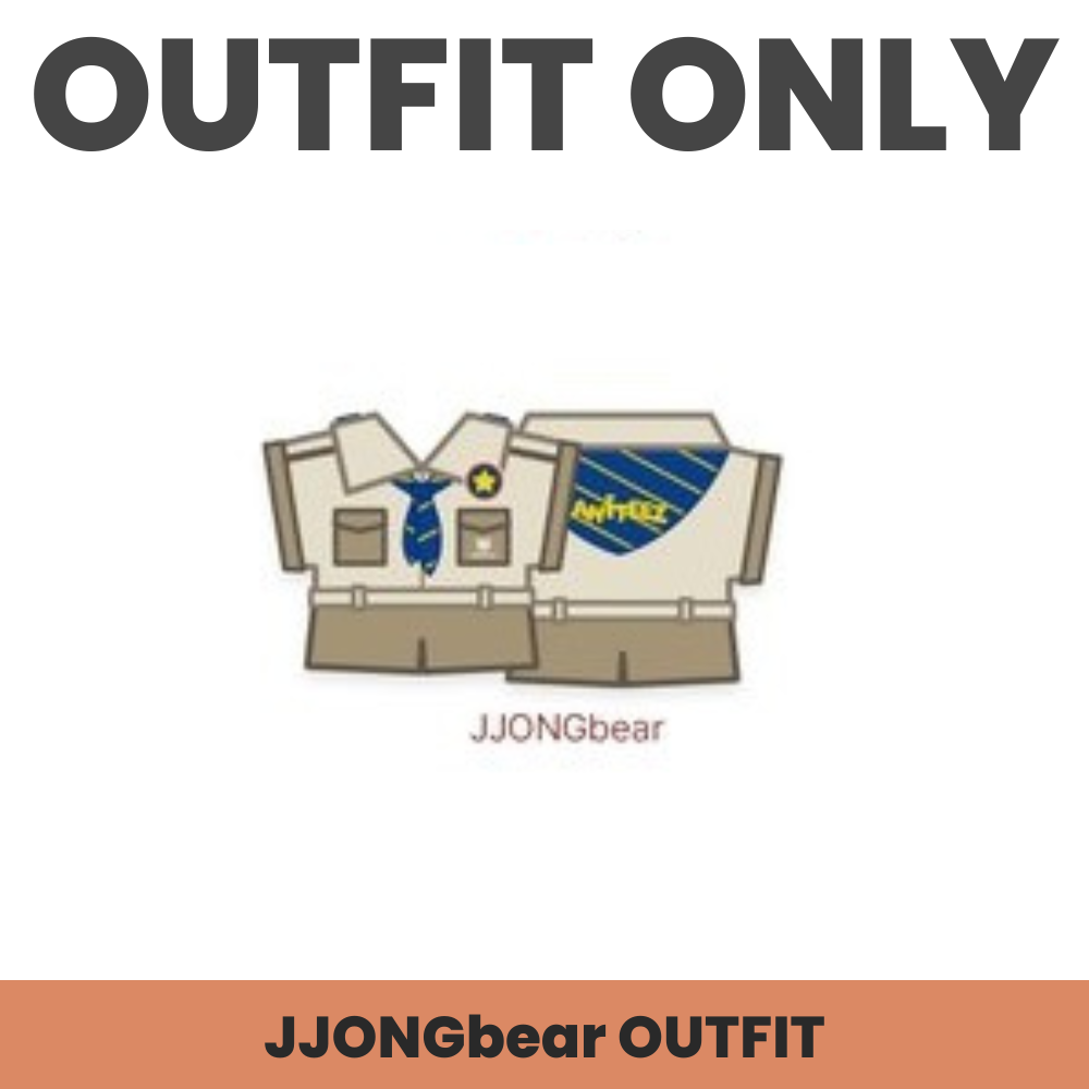 (PRE-ORDER) ATEEZ X ANITEEZ [ANITEEZ IN TREASURE] MD - 01 SCOUTING UNIFORM OUTFIT (8 VERSIONS) - LightUpK