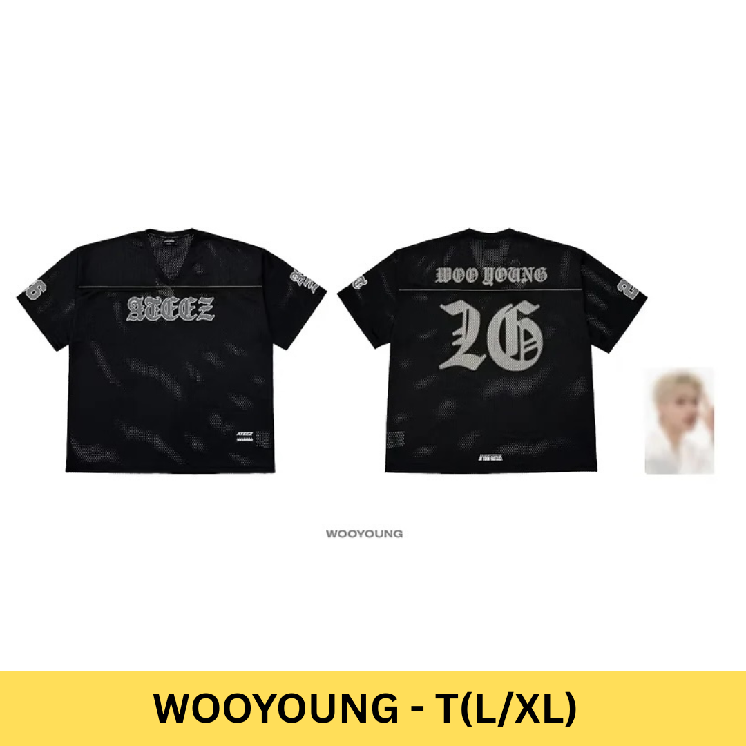 ATEEZ - 'IN YOUR FANTASY' OFFICIAL TOUR MERCH FOOTBALL UNIFORM (24 TYPES)