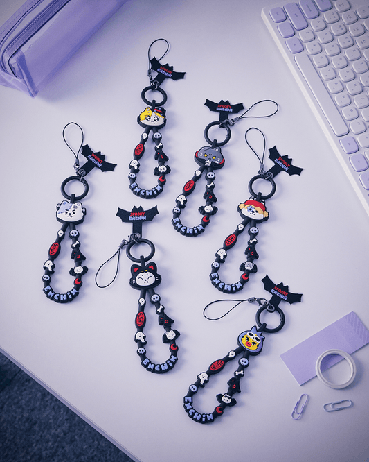 (PRE-ORDER) ENHYPEN - SPOOKY ENCHIN OFFICIAL MD - BAND KEYRING (6 VERSIONS)