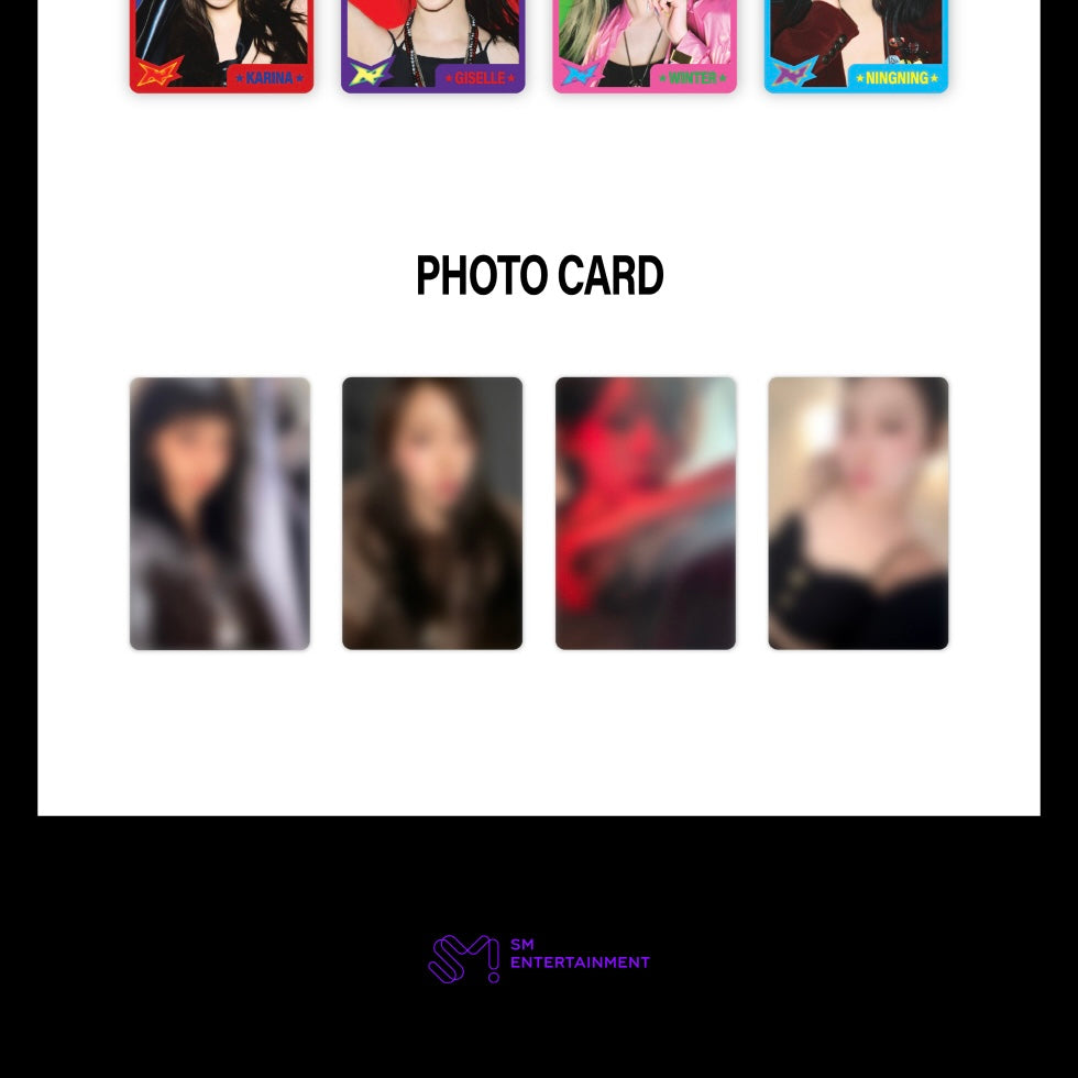 (PRE-ORDER) AESPA - 2025 AESPA WEEK [RICH MAN] RANDOM TRADING CARD (A VER.) - LightUpK