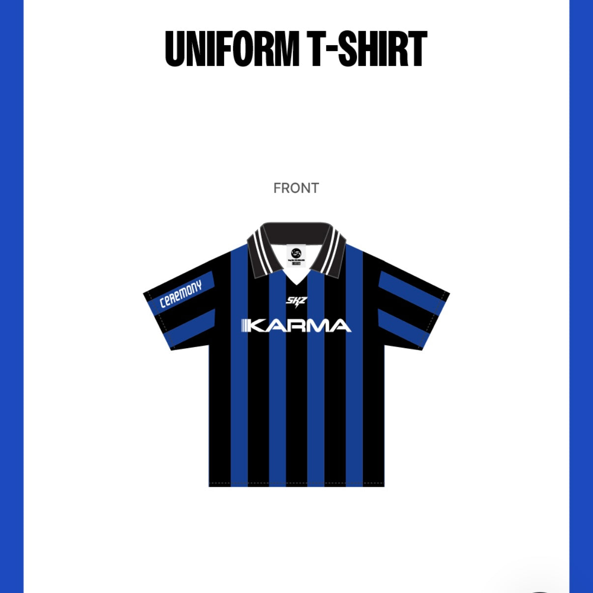 (PRE-ORDER) STRAY KIDS - UNIFORM T-SHIRT - KARMA POP-UP MERCH (8 VERSIONS) - LightUpK