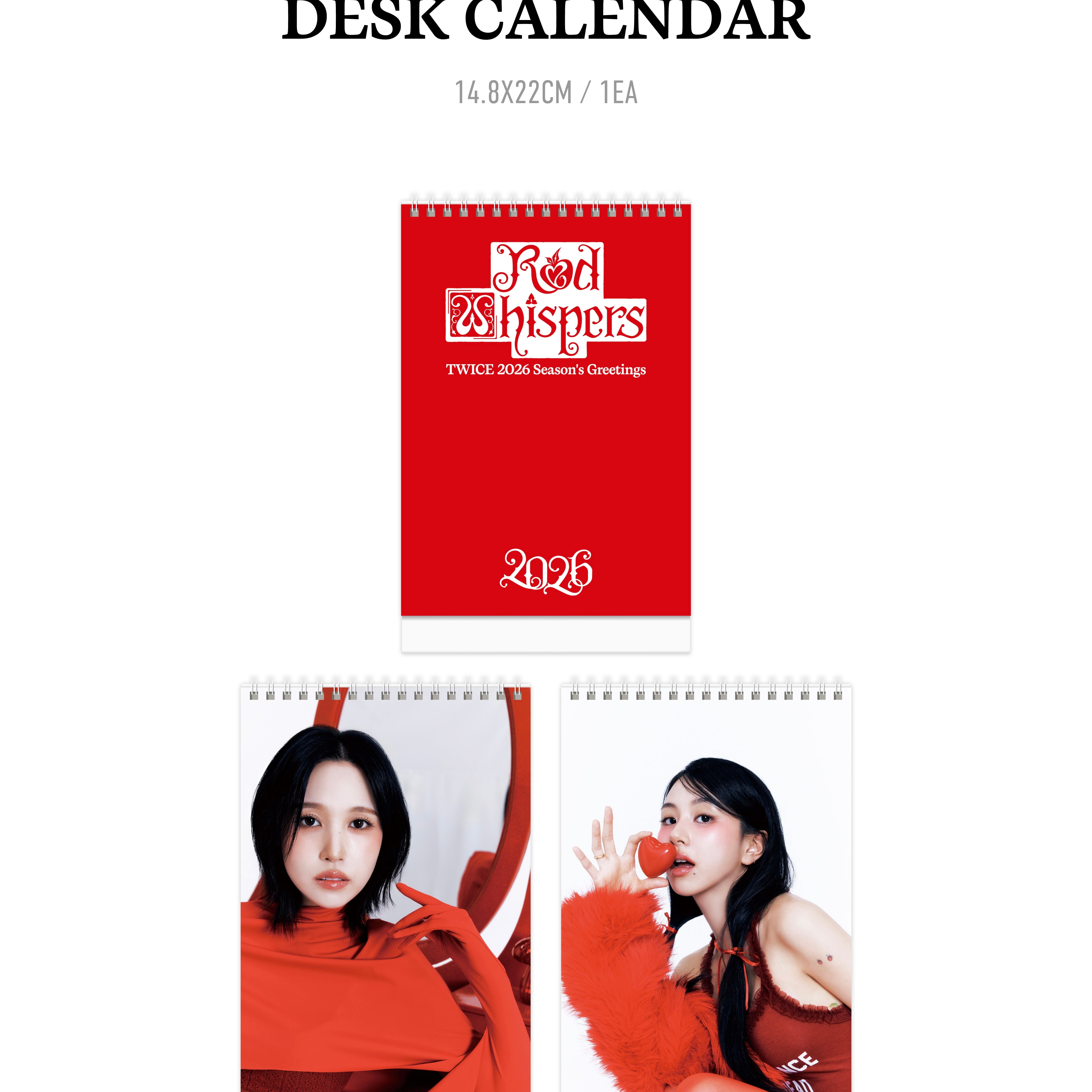 (PRE-ORDER) TWICE - 2026 SEASON’S GREETINGS [RED WHISPERS] - LightUpK