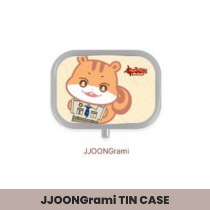 (PRE-ORDER) ATEEZ X ANITEEZ [ANITEEZ IN TREASURE] MD - 08 TREASURE TIN CASE (8 VERSIONS) - LightUpK