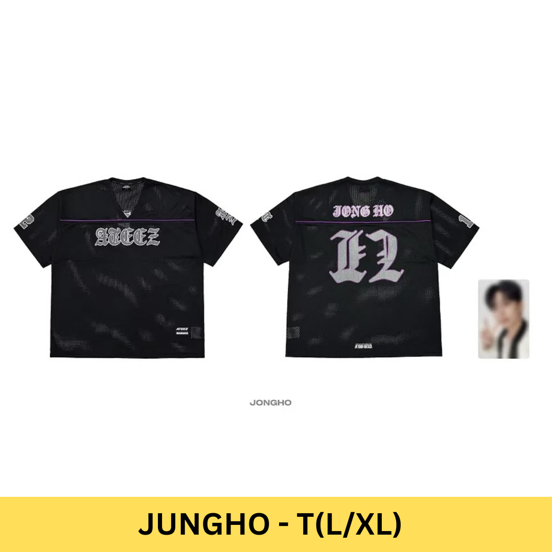 ATEEZ - 'IN YOUR FANTASY' OFFICIAL TOUR MERCH FOOTBALL UNIFORM (24 TYPES)