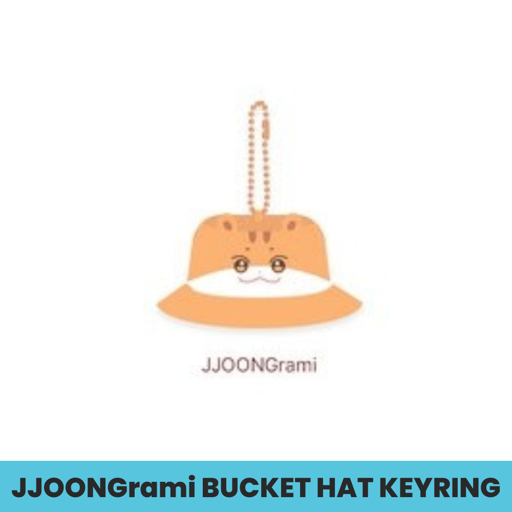 (PRE-ORDER) ATEEZ X ANITEEZ [ANITEEZ IN TREASURE] MD - 16 BUCKET HAT KEYRING (8 VERSIONS) - LightUpK
